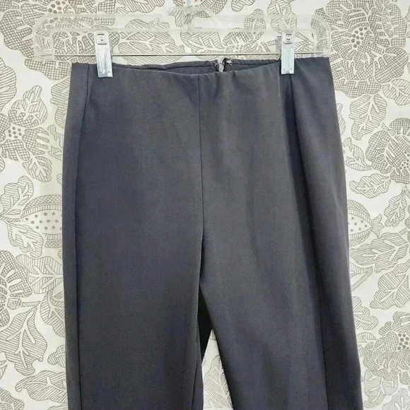 Theory Womens Black Becker Dress Pants Size 2 Polyester & Elastane - Picture 3 of 8